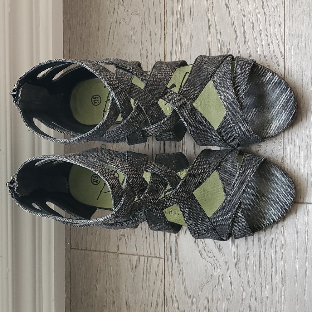 Blowfish gladiator wedge sandals